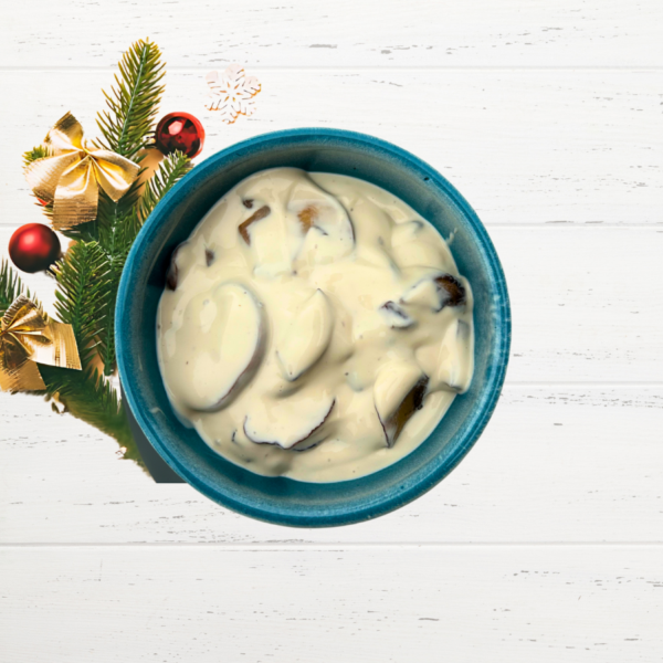 Kerst: Champignonsaus