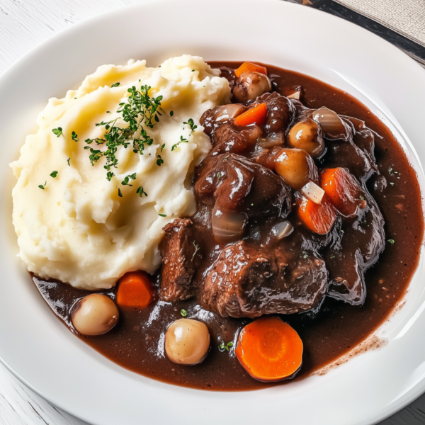 Boeuf Bourguignon (Koolhydraatarm)