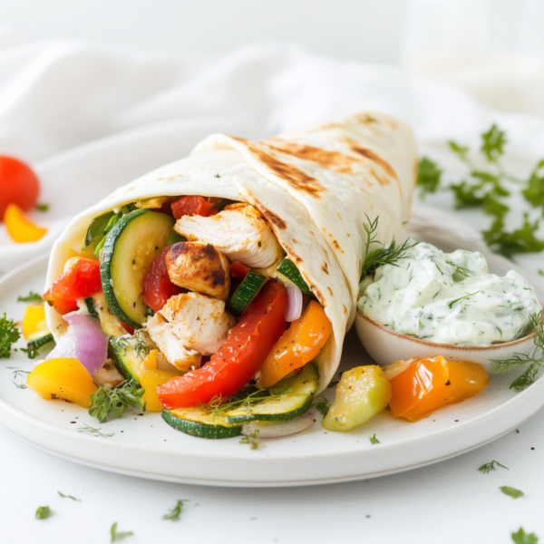 De ThuysVers Griekse gyros wrap