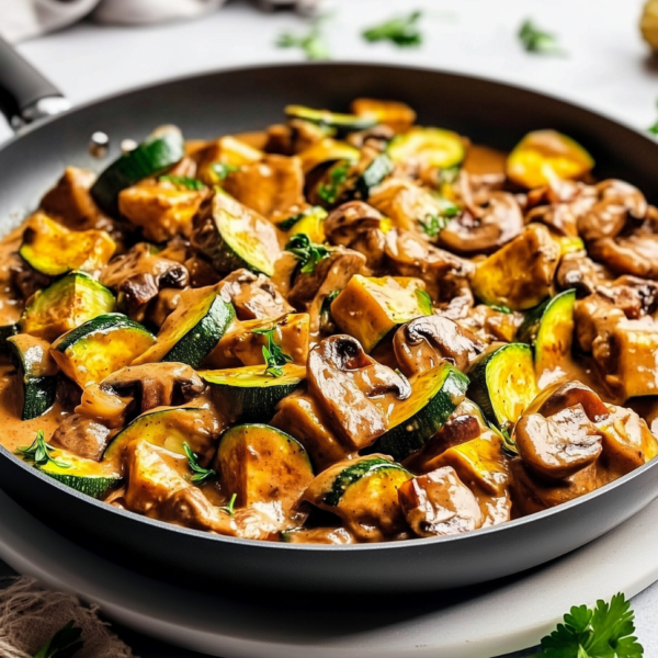 Nieuw: Pasta a la stroganoff! (koolhydraatarm)