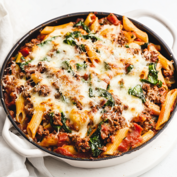 Italiaanse pasta uit de oven! (vega)